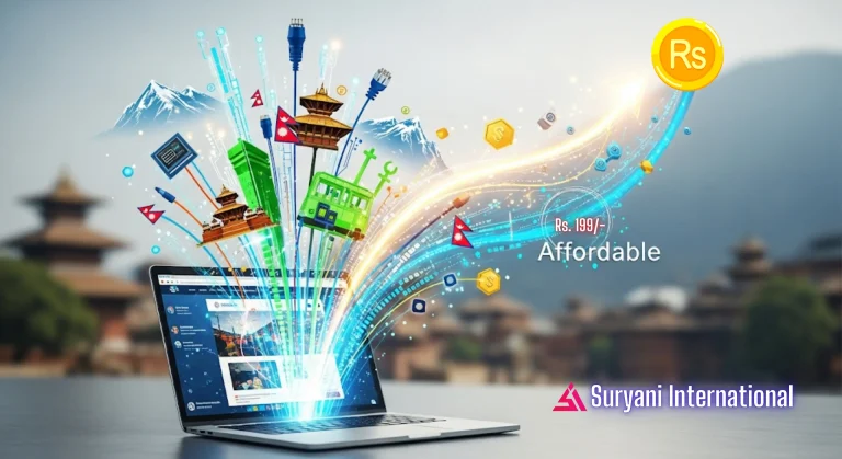 Affordable web hosting in Nepal