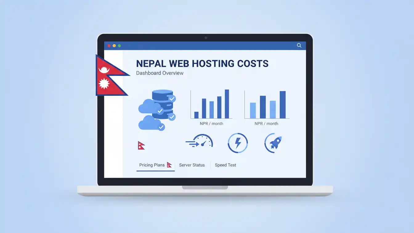 Cost to host a website in Nepal - Suryani International