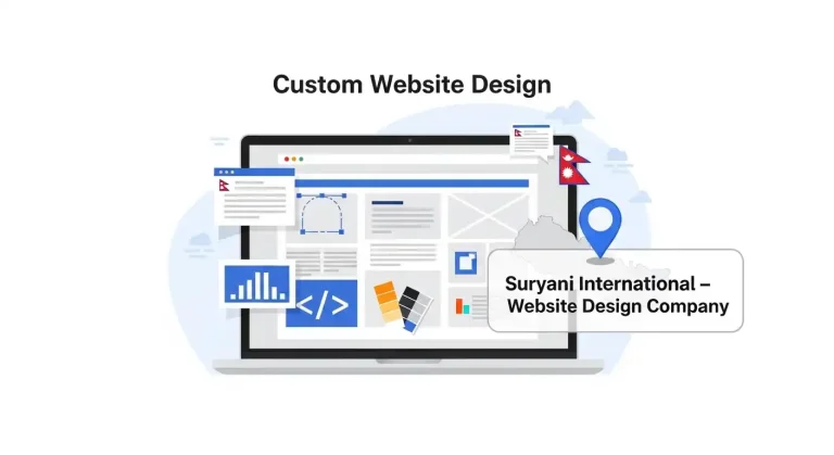 website design cost in nepal - Suryani International