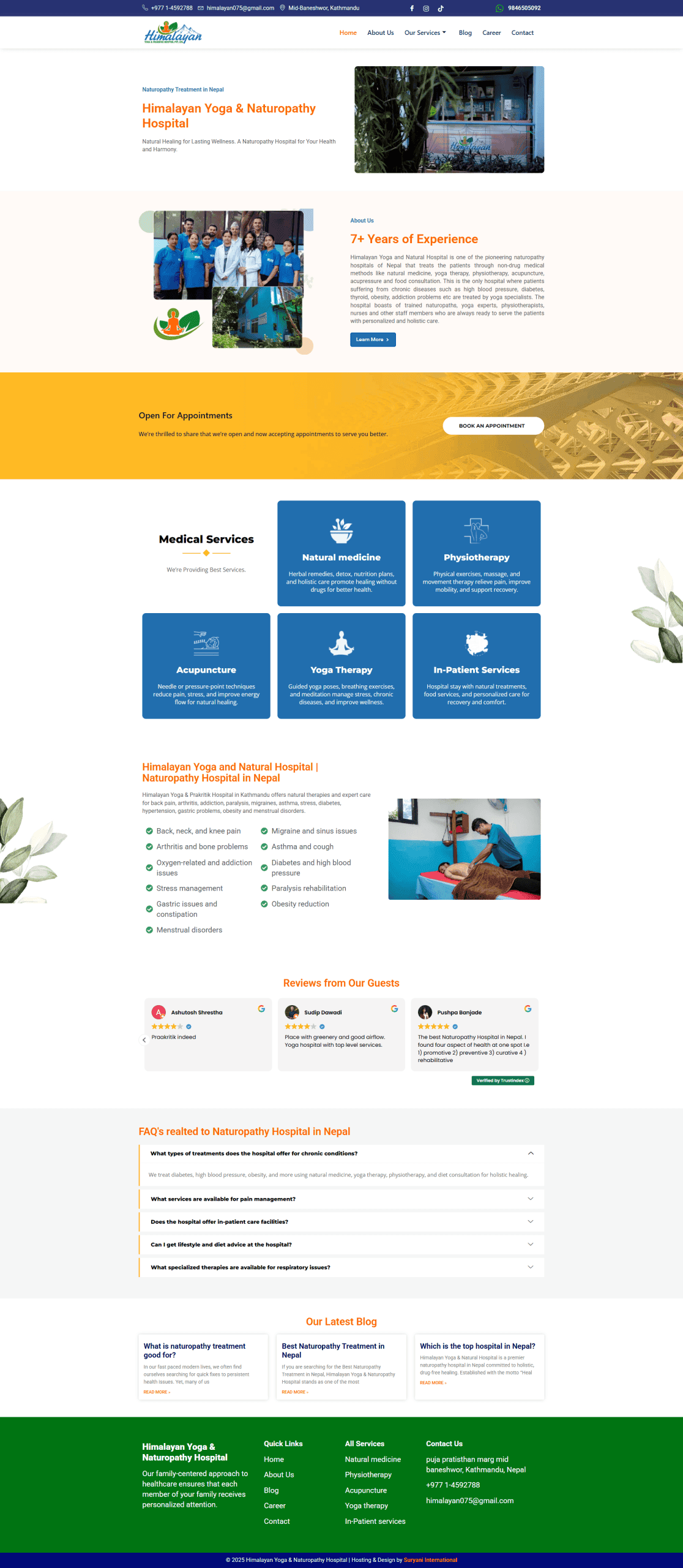 Himalayan Yoga & Naturopathy Hospital