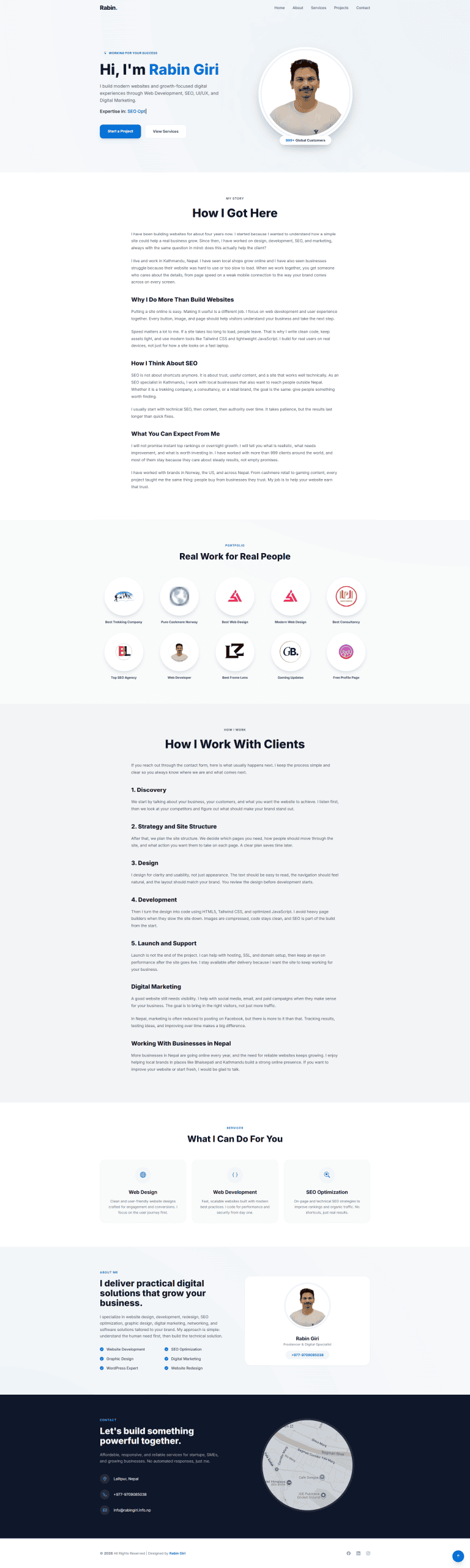 Rabin Giri Portfolio
