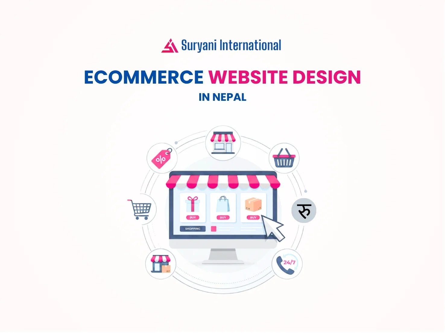 Ecommerce Website Design in Nepal by Suryani International