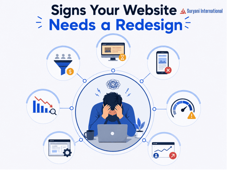Signs Your Website Needs a Redesign by Suryani International