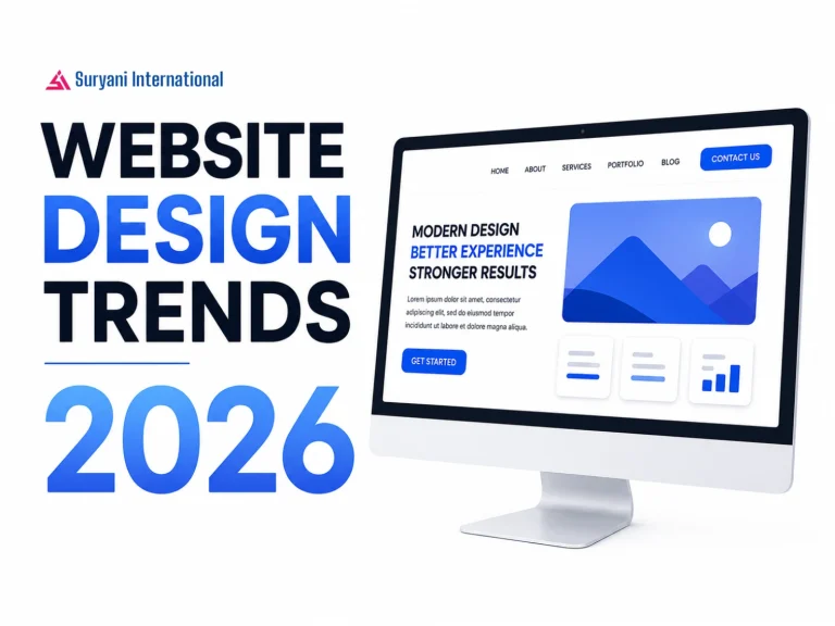 Website Design Trends 2026 by Suryani International